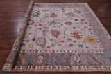 Turkish Oushak Hand Knotted Wool Rug - 7' 11" X 9' 6" - Golden Nile