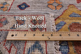 Turkish Oushak Hand Knotted Wool Rug - 7' 11" X 9' 6" - Golden Nile