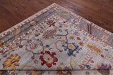 Turkish Oushak Hand Knotted Wool Rug - 7' 11" X 9' 6" - Golden Nile