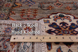 Super Kazak Hand Knotted Wool Rug - 8' 2" X 10' 1" - Golden Nile