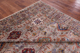 Super Kazak Hand Knotted Wool Rug - 8' 2" X 10' 1" - Golden Nile