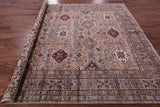 Super Kazak Hand Knotted Wool Rug - 8' 2" X 10' 1" - Golden Nile