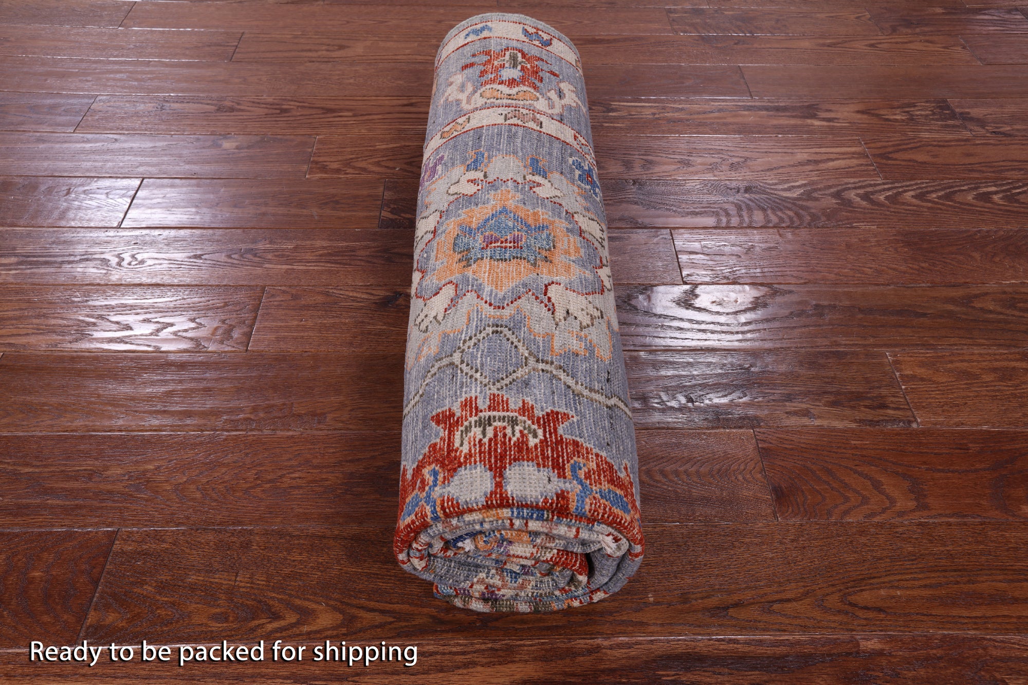 Turkish Oushak Hand Knotted Wool Rug - 5' 11" X 8' 3" - Golden Nile