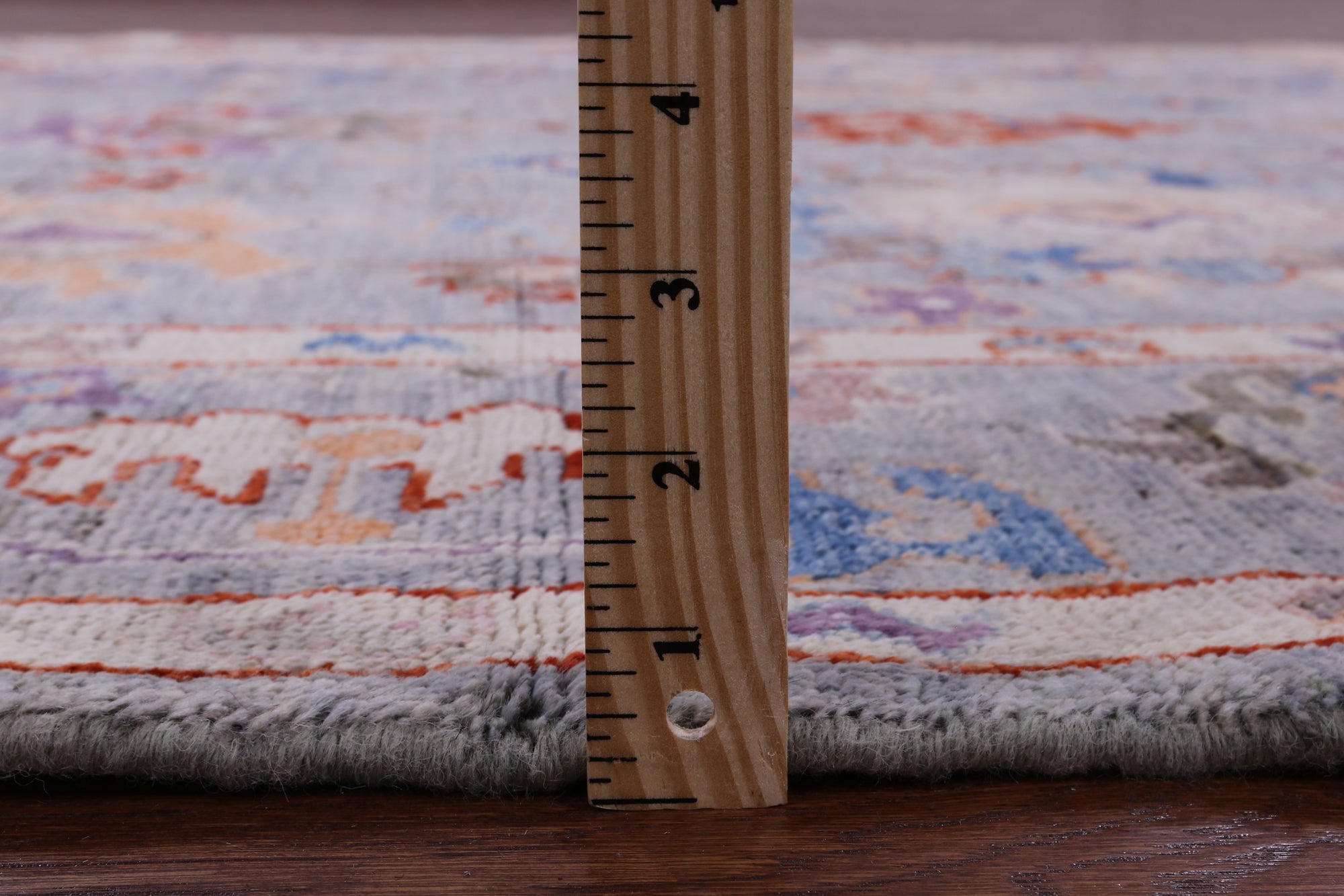 Turkish Oushak Hand Knotted Wool Rug - 5' 11" X 8' 3" - Golden Nile