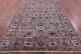 Peshawar Hand Knotted Wool Rug - 7' 0" X 9' 8" - Golden Nile