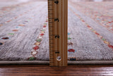 Khorjin Persian Gabbeh Hand Knotted Wool Rug - 6' 10" X 9' 9" - Golden Nile