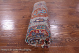 Turkmen Ersari Hand Knotted Wool Rug - 5' 9" X 7' 9" - Golden Nile