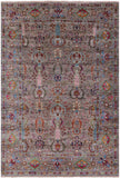 Peshawar Handmade Wool Rug - 5' 7" X 7' 11" - Golden Nile