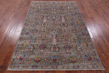 Peshawar Handmade Wool Rug - 5' 7" X 7' 11" - Golden Nile