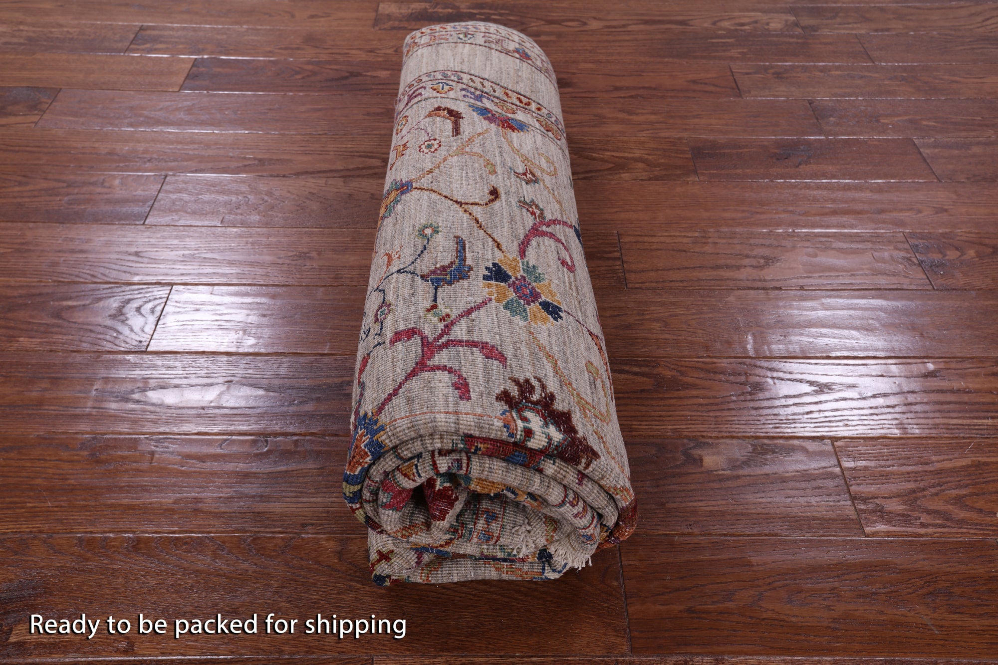 Peshawar Hand Knotted Wool Rug - 5' 7" X 7' 9" - Golden Nile
