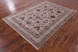 Peshawar Hand Knotted Wool Rug - 5' 7" X 7' 9" - Golden Nile