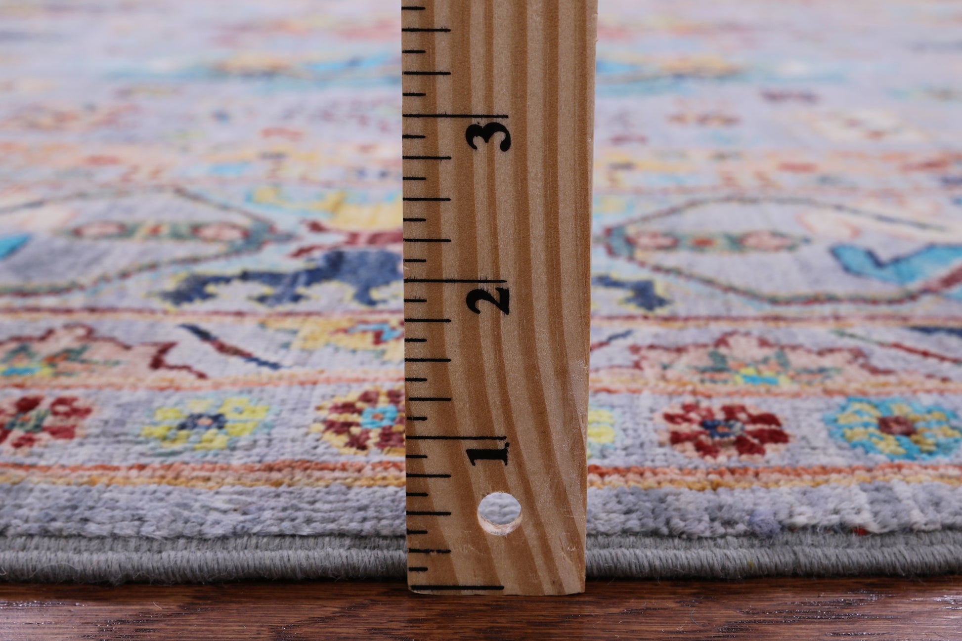 Turkmen Ersari Hand Knotted Wool Rug - 5' 7" X 7' 10" - Golden Nile