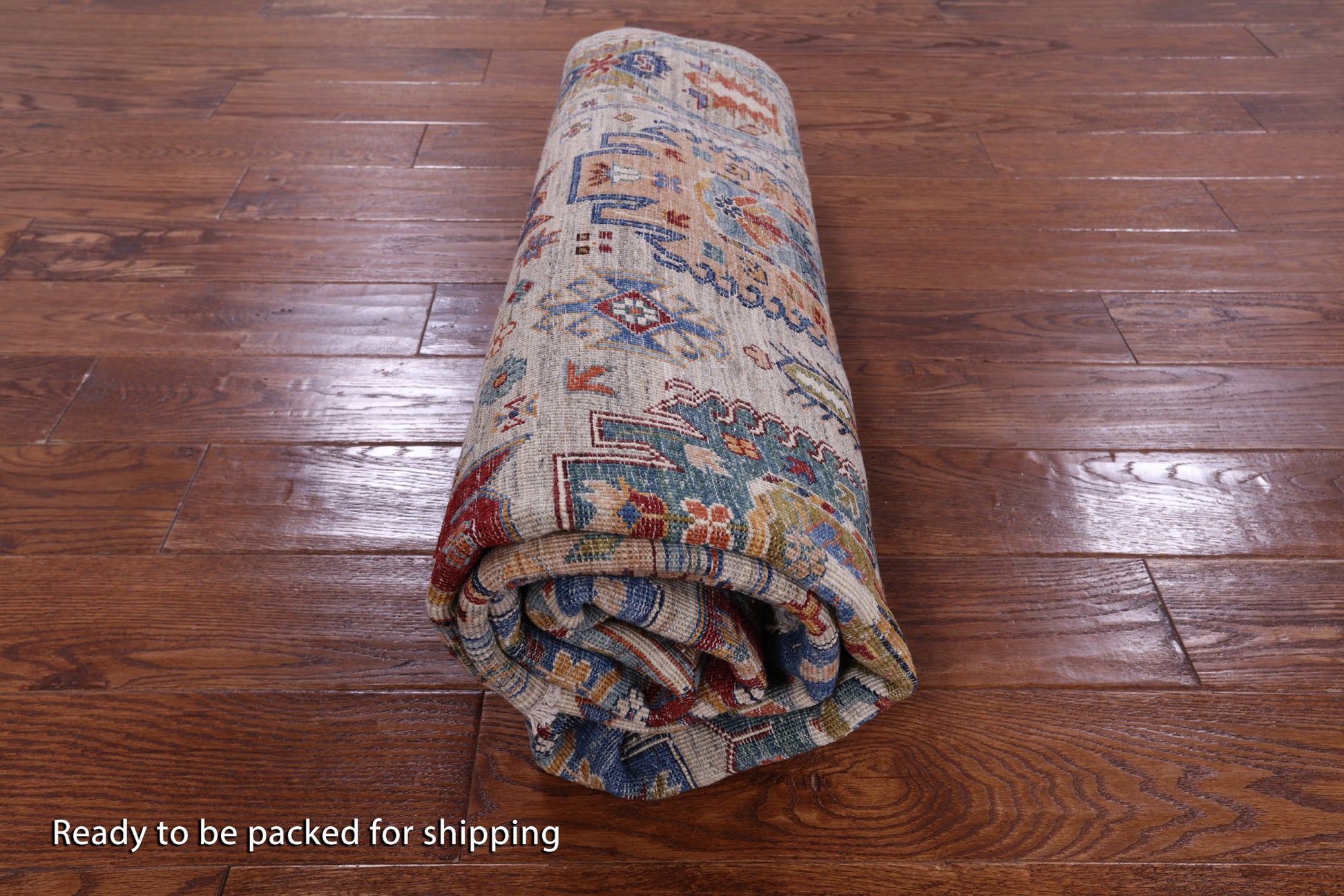 Turkmen Ersari Hand Knotted Wool Rug - 5' 6" X 7' 7" - Golden Nile