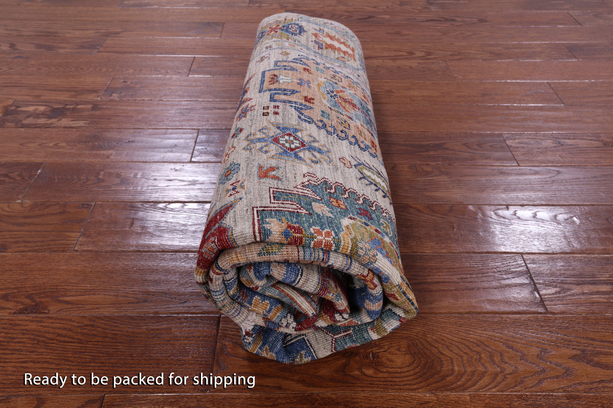 Turkmen Ersari Hand Knotted Wool Rug - 5' 6" X 7' 7" - Golden Nile