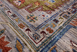 Turkmen Ersari Hand Knotted Wool Rug - 5' 6" X 7' 7" - Golden Nile