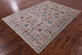 Peshawar Hand Knotted Wool Rug - 5' 8" X 7' 11" - Golden Nile