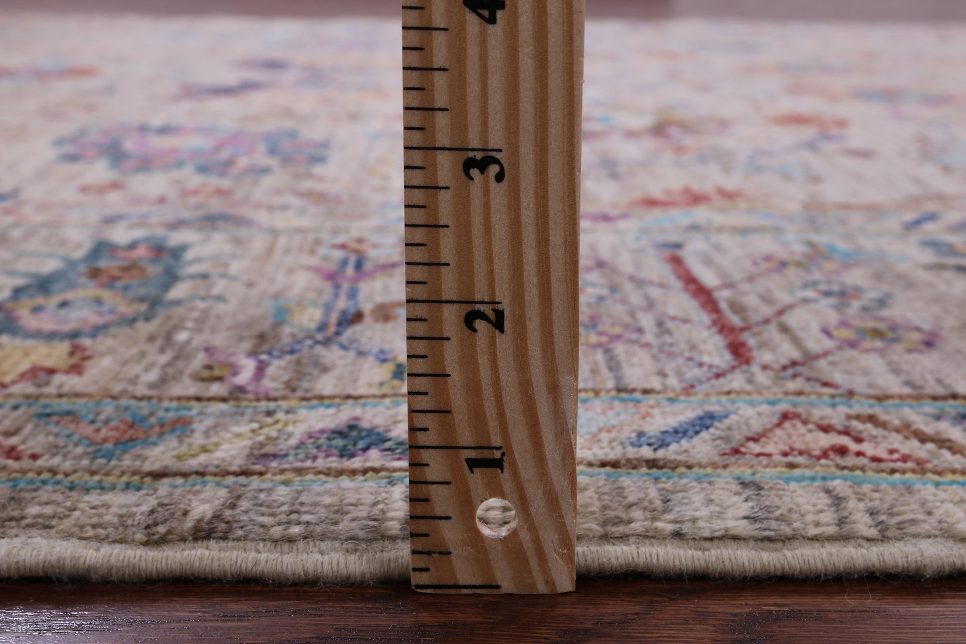 Peshawar Hand Knotted Wool Rug - 5' 8" X 7' 11" - Golden Nile