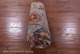 Blue Turkmen Ersari Hand Knotted Wool Rug - 5' 7" X 7' 10" - Golden Nile