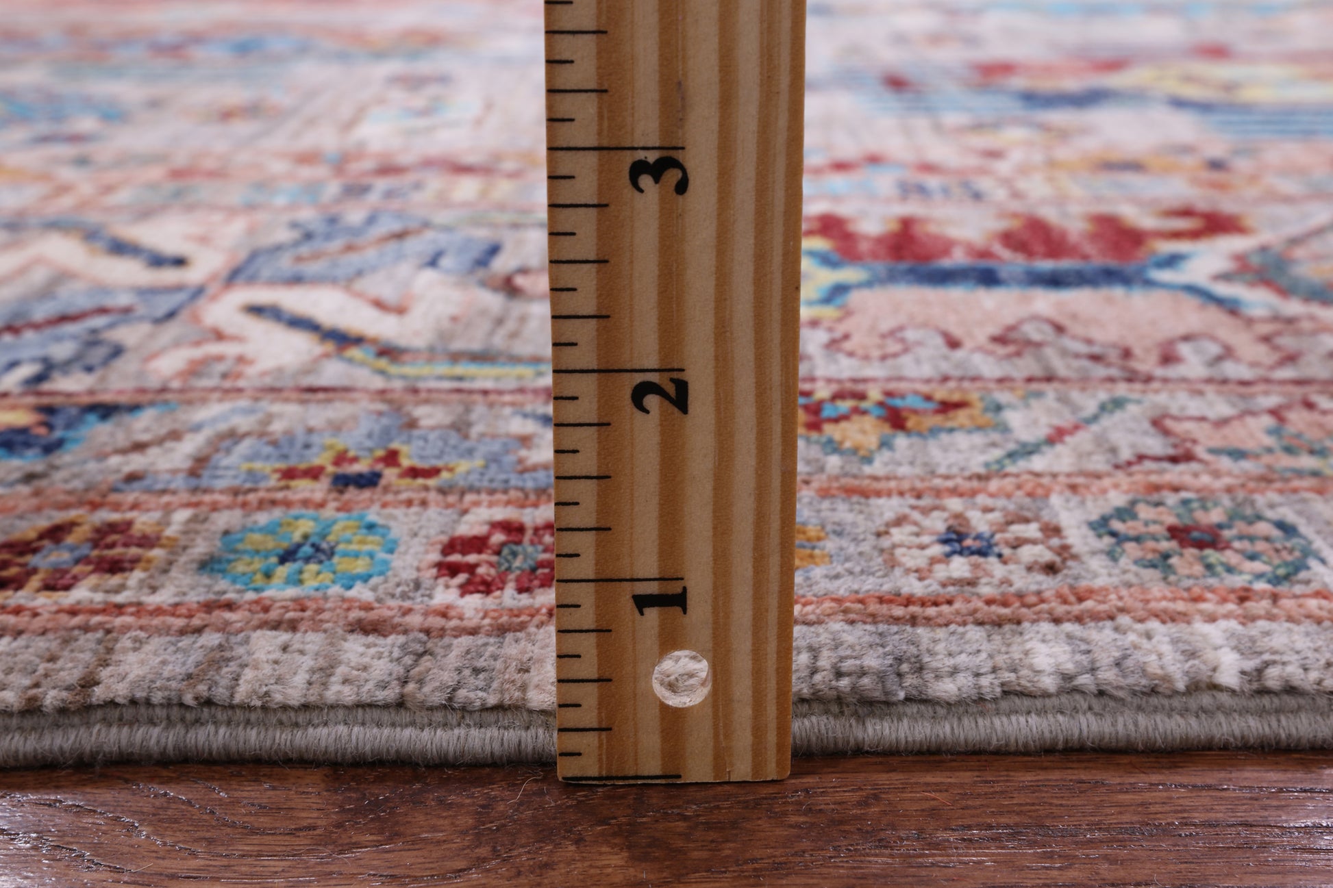 Turkmen Ersari Hand Knotted Wool Rug - 5' 7" X 7' 10" - Golden Nile