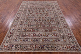 Persian Gabbeh Hand Knotted Wool Rug - 6' 9" X 9' 7" - Golden Nile