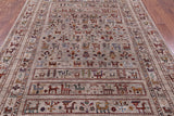 Persian Gabbeh Hand Knotted Wool Rug - 6' 9" X 9' 7" - Golden Nile