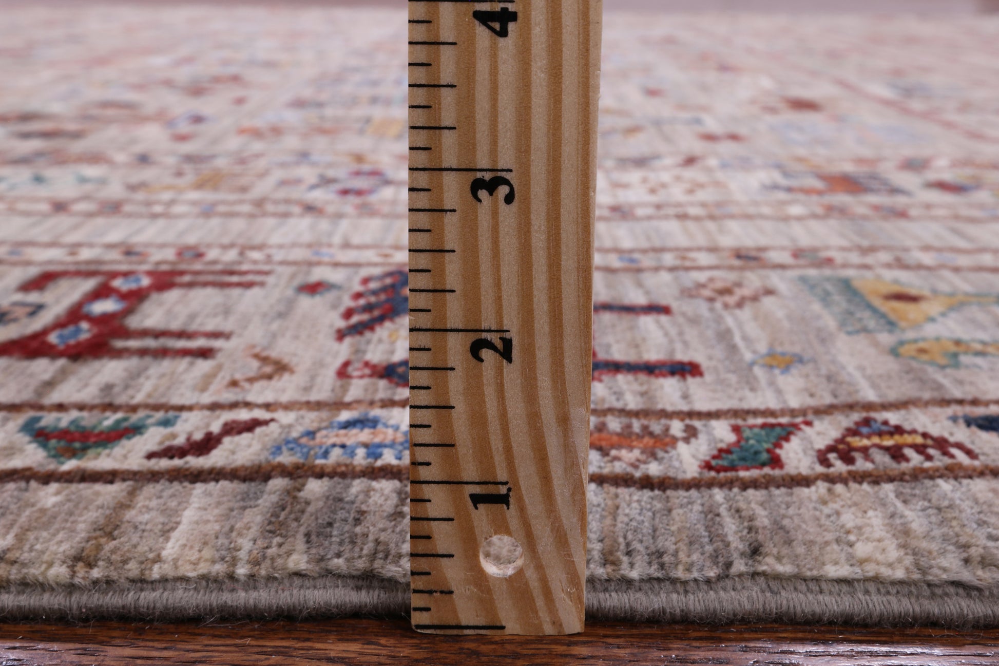Persian Gabbeh Hand Knotted Wool Rug - 6' 9" X 9' 7" - Golden Nile
