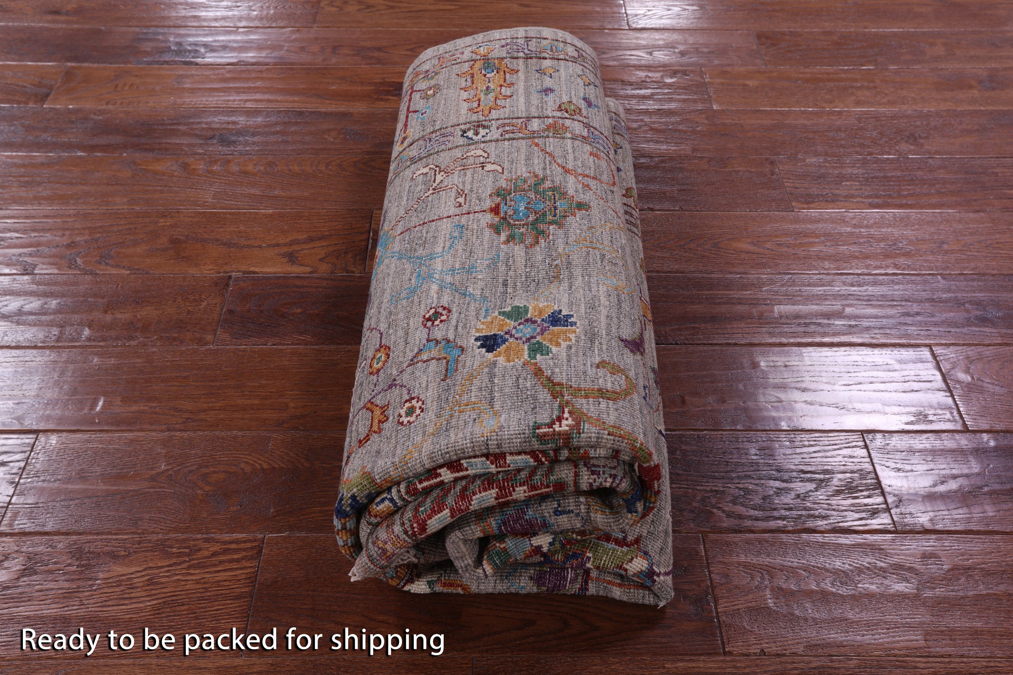 Peshawar Handmade Wool Rug - 5' 0" X 6' 6" - Golden Nile