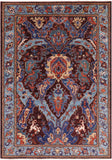 Persian Fine Serapi Hand Knotted Wool Rug - 6' 3" X 9' 0" - Golden Nile