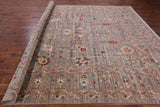 Peshawar Hand Knotted Wool Rug - 10' 1" X 14' 4" - Golden Nile