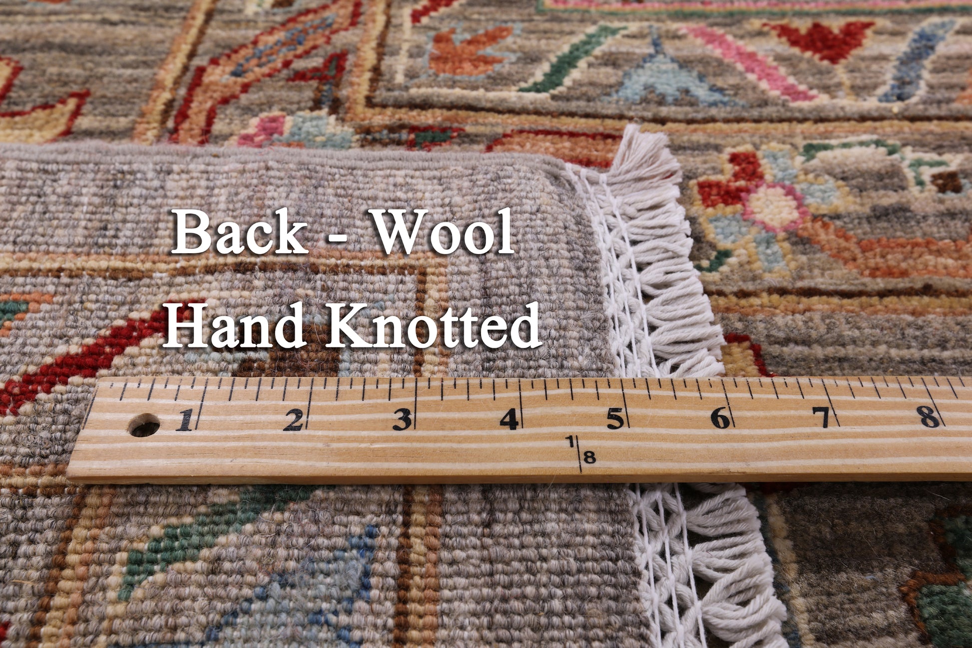 Peshawar Hand Knotted Wool Rug - 10' 1" X 14' 4" - Golden Nile