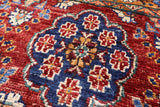 Round Tribal Persian Gabbeh Handmade Wool Rug - 8' 9" X 8' 9" - Golden Nile