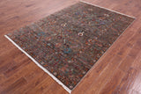 Peshawar Handmade Wool Rug - 5' 7" X 7' 11" - Golden Nile
