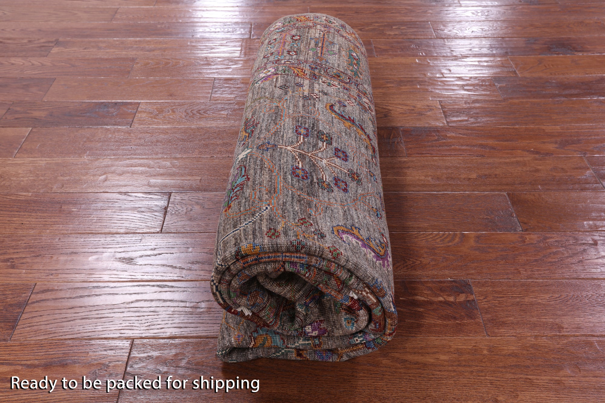 Peshawar Handmade Wool Rug - 5' 7" X 7' 11" - Golden Nile