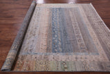 Tribal Persian Gabbeh Hand Knotted Wool Rug - 8' 0" X 10' 0" - Golden Nile