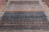 Tribal Persian Gabbeh Hand Knotted Wool Rug - 8' 0" X 10' 0" - Golden Nile