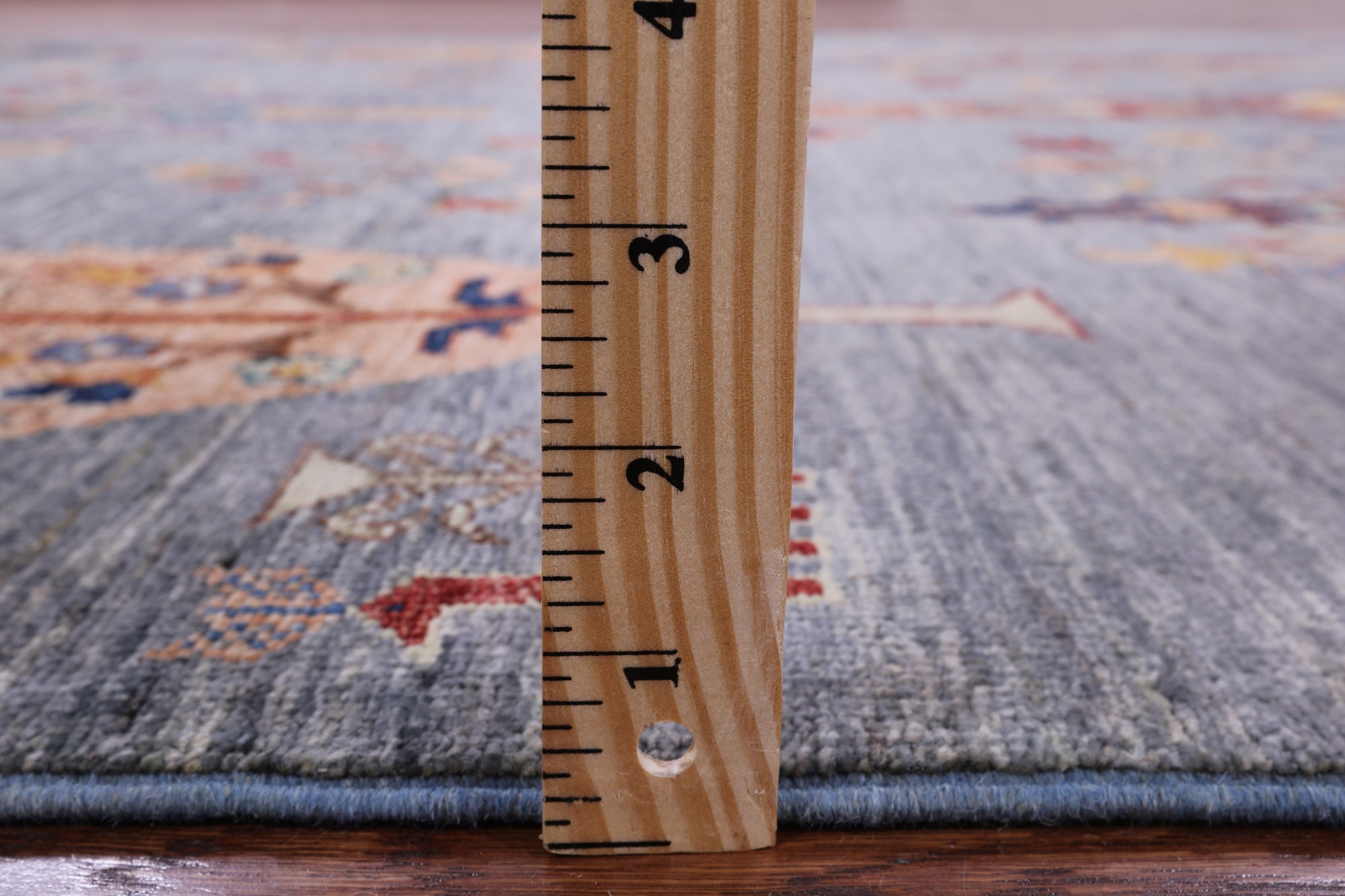 Persian Gabbeh Handmade Wool Rug - 5' 7" X 8' 1" - Golden Nile