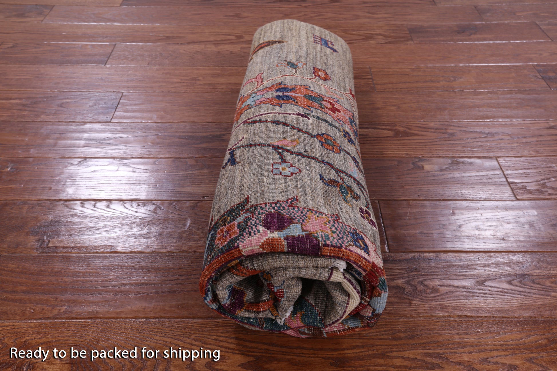 Persian Gabbeh Handmade Wool Rug - 5' 0" X 6' 7" - Golden Nile