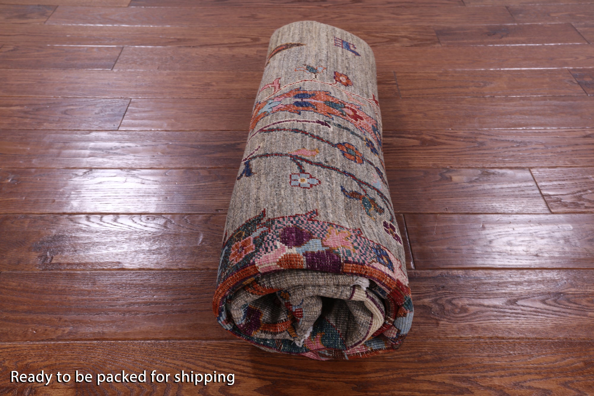 Persian Gabbeh Handmade Wool Rug - 5' 0" X 6' 7" - Golden Nile