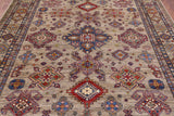 Super Kazak Hand Knotted Wool Rug - 8' 3" X 9' 11" - Golden Nile