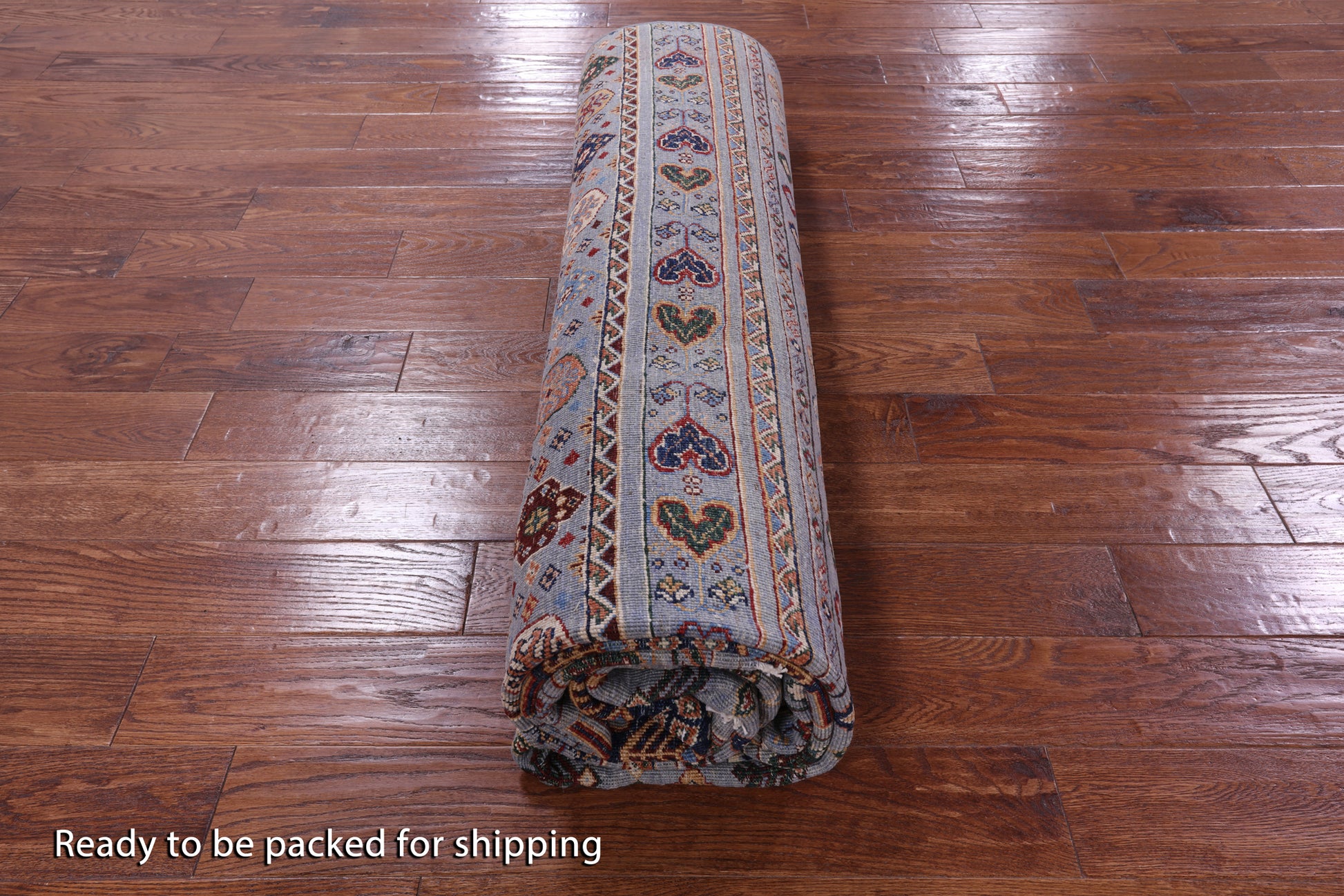 Tribal Persian Gabbeh Hand Knotted Wool Rug - 8' 5" X 11' 6" - Golden Nile