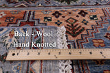 Tribal Persian Gabbeh Hand Knotted Wool Rug - 8' 5" X 11' 6" - Golden Nile
