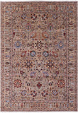 Peshawar Hand Knotted Wool Rug - 8' 2" X 11' 4" - Golden Nile