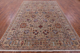 Peshawar Hand Knotted Wool Rug - 8' 2" X 11' 4" - Golden Nile