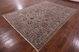 Peshawar Hand Knotted Wool Rug - 8' 2" X 11' 4" - Golden Nile