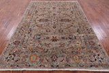 Peshawar Hand Knotted Wool Rug - 6' 10" X 9' 10" - Golden Nile