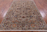 Peshawar Hand Knotted Wool Rug - 6' 10" X 9' 10" - Golden Nile