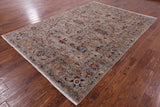 Peshawar Hand Knotted Wool Rug - 6' 10" X 9' 10" - Golden Nile