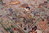 Peshawar Hand Knotted Wool Rug - 6' 10" X 9' 10" - Golden Nile