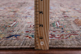 Peshawar Hand Knotted Wool Rug - 6' 10" X 9' 10" - Golden Nile