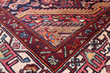 New Persian Hamadan Handmade Area Rug - 5' 2" X 10' 0" - Golden Nile